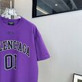Мужская футболка Balenciaga мужской фиолетовый i7706440-1-4