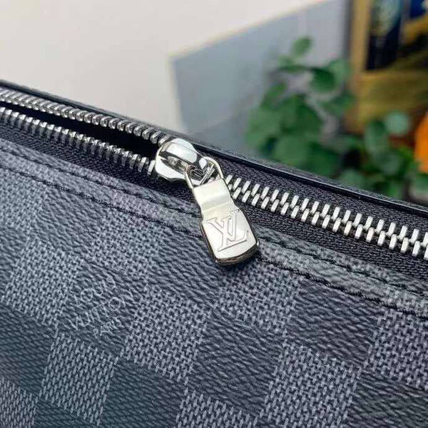 Мужской несессер косметичка Louis Vuitton мужской канва синий 111309-9