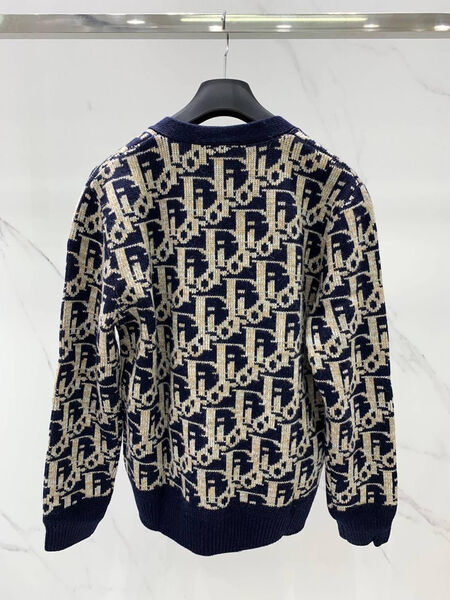 Кардиган Christian Dior женский вязаная ткань черный 123230-2