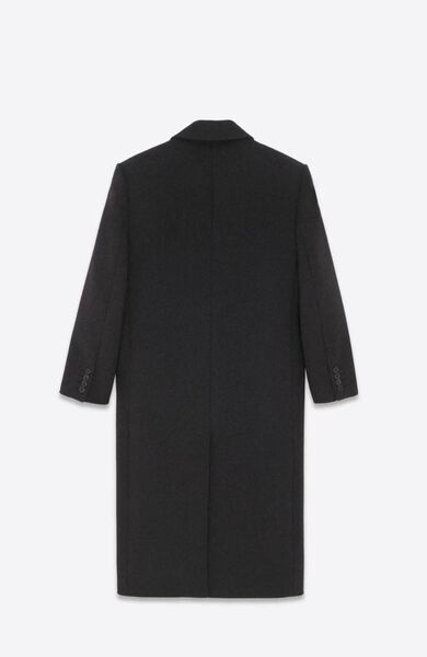 Пальто Saint Laurent женский черный 137280-3