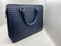 Портфель Bottega Veneta мужской кожа синий 61994-9