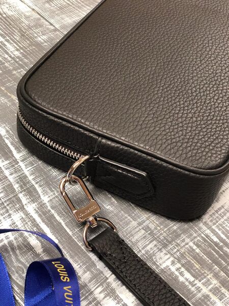 Мужской клатч Louis Vuitton мужской кожа черный 51328-5