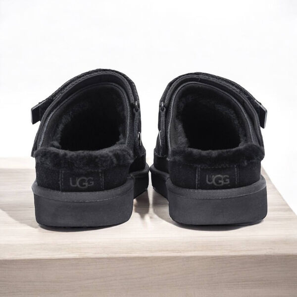 Сабо Ugg Goldenstar Clog женский замша черный 158961-3