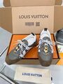 Женские кеды Louis Vuitton женский кожа коричневый x0440745-1-5