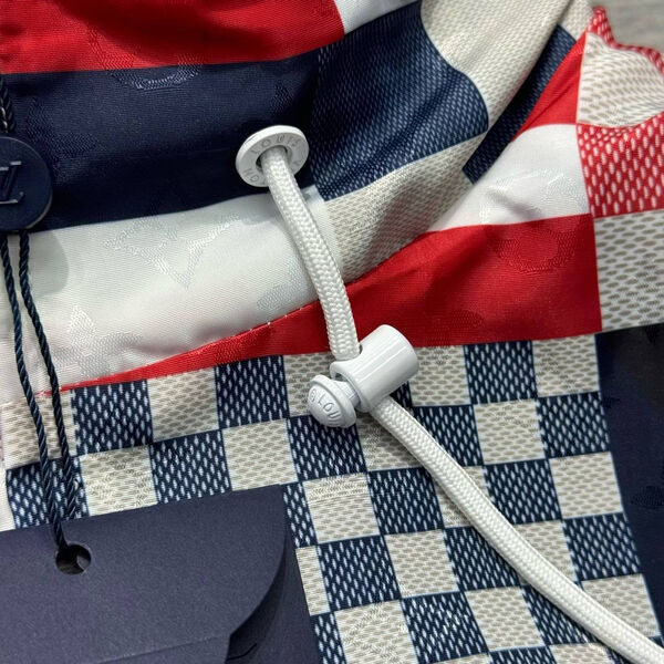 Мужская ветровка двухсторонняя Louis Vuitton мужской бордовый 164077-8