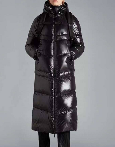 Пуховик Moncler женский черный 93794