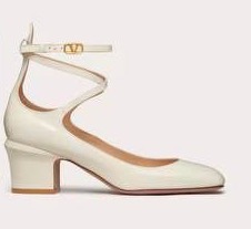 Туфли Valentino женский кожа белый 112131-2