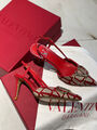 Туфли Valentino женский кожа графитовый 119991-2