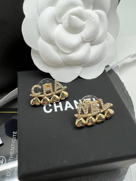 Серьги Chanel бронзовый 175169