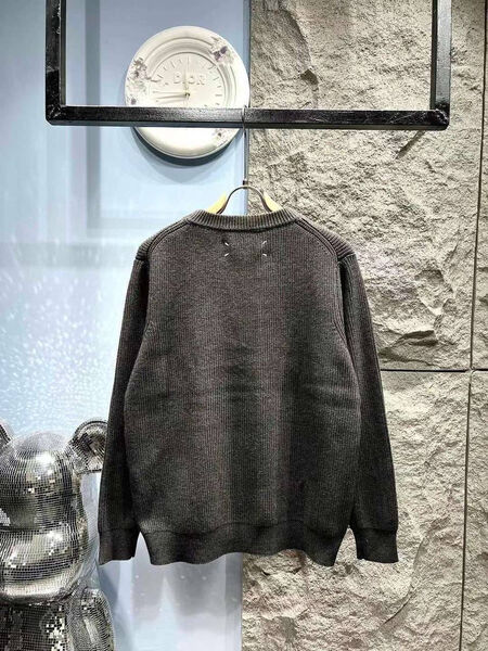 Мужской свитер Maison Margiela мужской вязаная ткань графитовый 171478-2