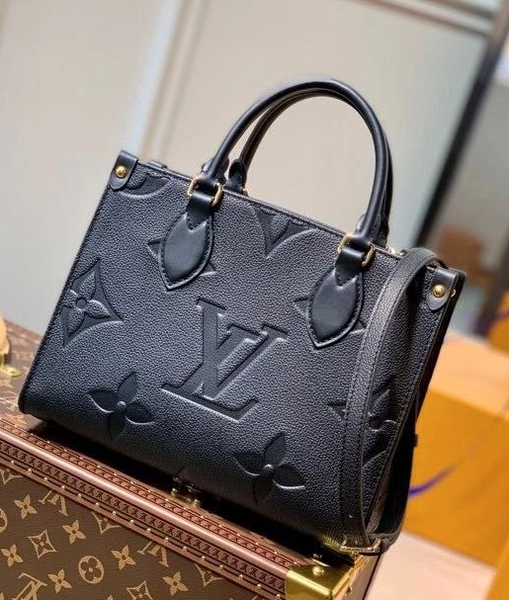 Сумка Louis Vuitton женский кожа черный 76295