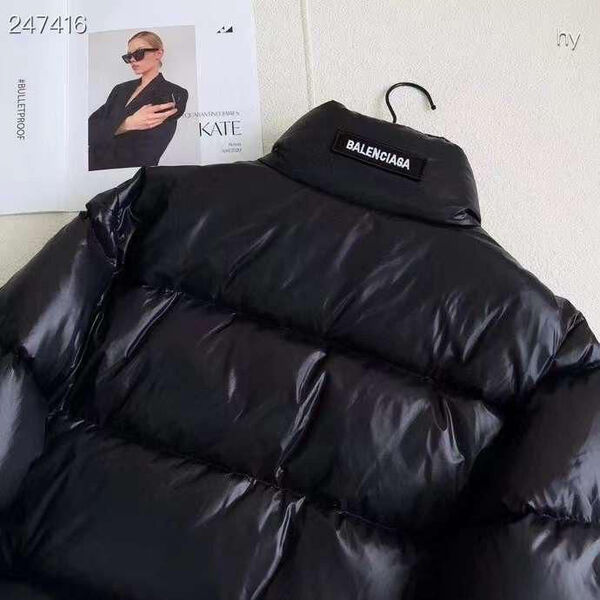 Пуховик Balenciaga женский черный 125013-2