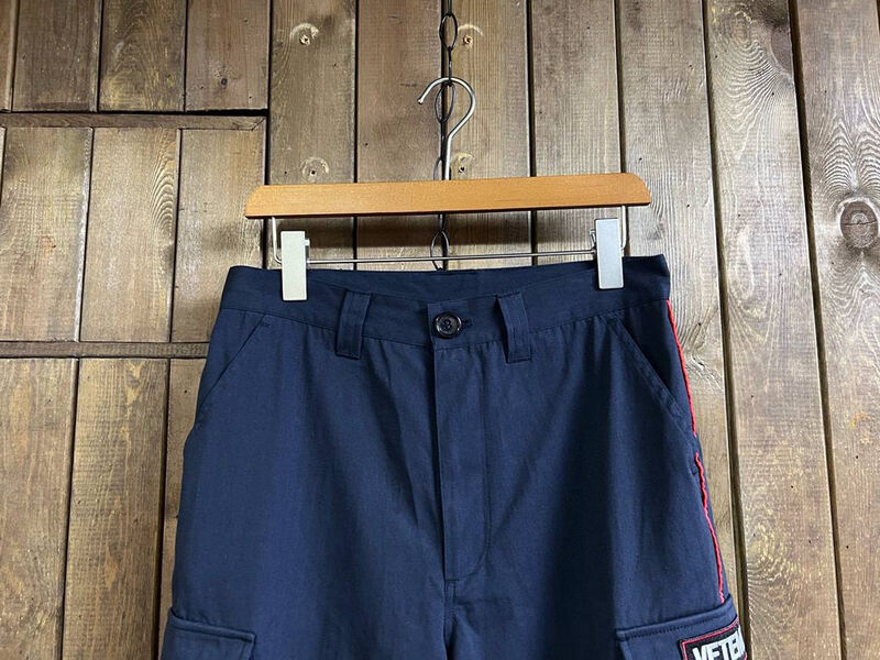 Мужские брюки Vetements мужской синий 194466-3