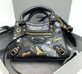 Сумка Balenciaga женский кожа черный 141483-1