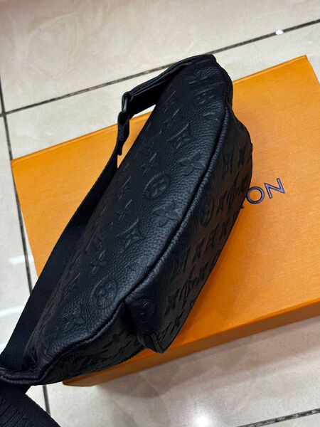 Мужская сумка слинг Louis Vuitton мужской кожа черный 169139-4