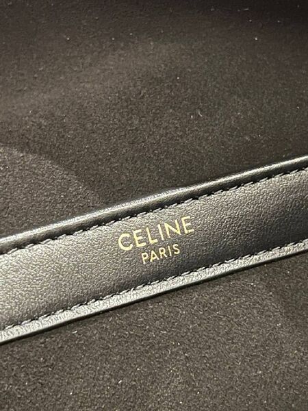 Сумка Celine женский кожа черный 124067-6