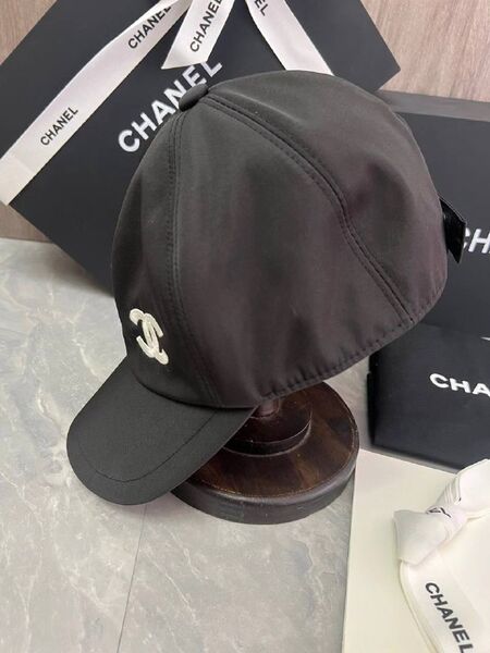 Кепка Chanel женский черный b8966850-1-6