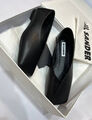 Балетки Jil Sander женский кожа черный 119137-2