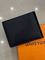 Мужской портмоне Louis Vuitton мужской кожа черный 173923-2