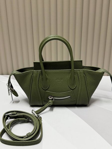 Сумка Celine женский кожа хаки m3758439-1