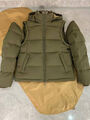 Мужской пуховик Burberry мужской болотный 198785-12