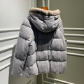 Пуховик Loro Piana женский графитовый 62825-4
