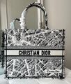 Сумка Christian Dior Book 41 женский текстиль черный 141845-1