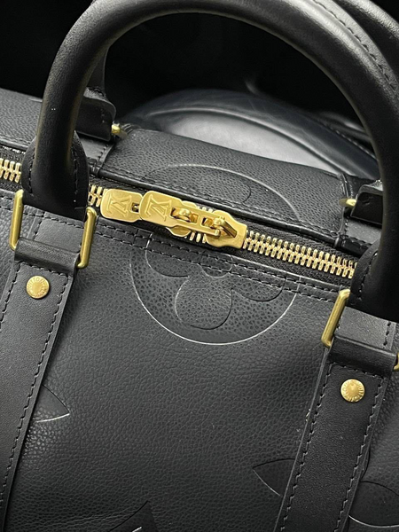 Дорожная сумка Louis Vuitton мужской кожа черный 96301-4