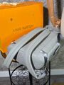 Мужской рюкзак Louis Vuitton мужской кожа графитовый 156140-2