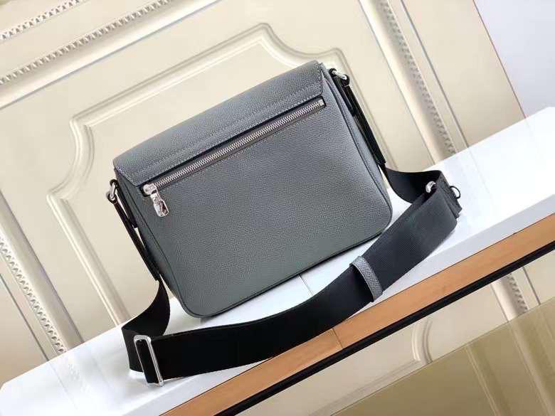 Мужская сумка мессенджер Louis Vuitton мужской кожа графитовый 115314-3