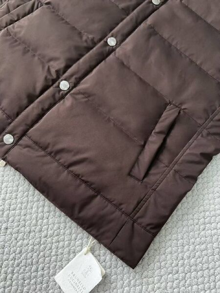 Мужской жилет Brunello Cucinelli мужской коричневый i7852179-1-5