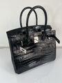 Сумка Hermès Birkin 30 женский кожа черный 140345-6