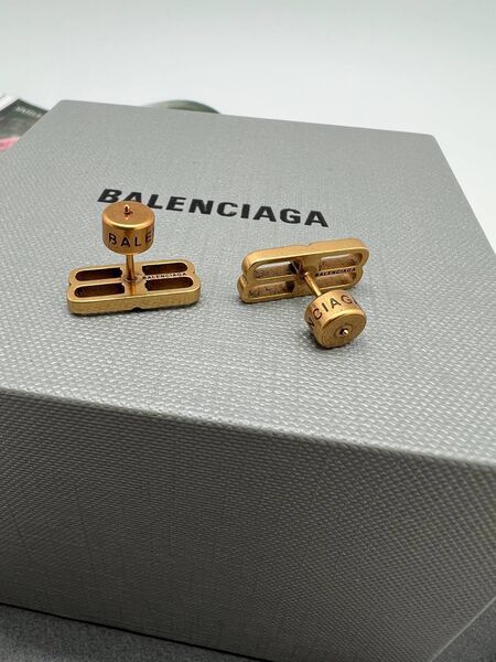 Серьги Balenciaga бронзовый 175421-3