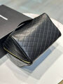 Косметичка Saint Laurent женский кожа черный 157588-5