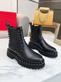 Женские ботинки Valentino женский кожа chèvre черный,серебристый o9627559-1
