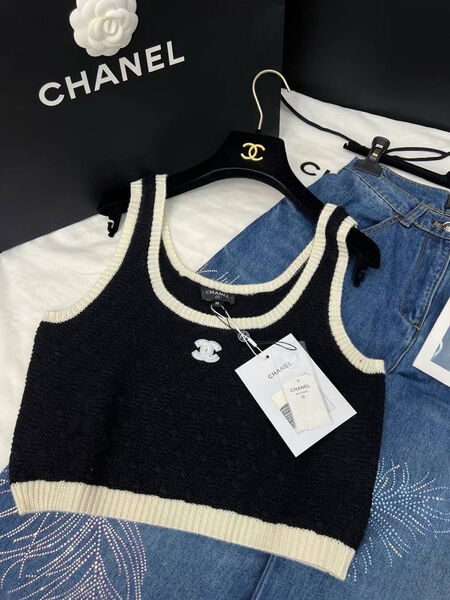 Топ Chanel женский черный 186949-2