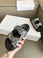 Женские сандалии Balenciaga женский текстиль серый e7492383-1-3