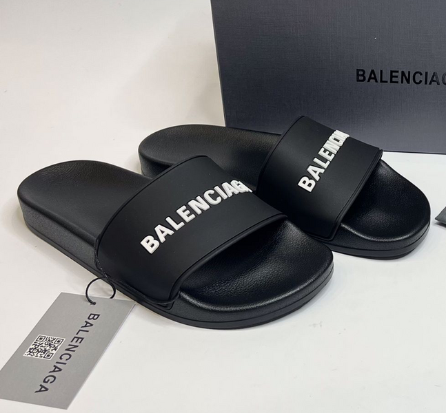 Шлепки Balenciaga женский черный 87552