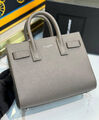 Сумка Saint Laurent Sac De Jour женский кожа бежевый 142011-8