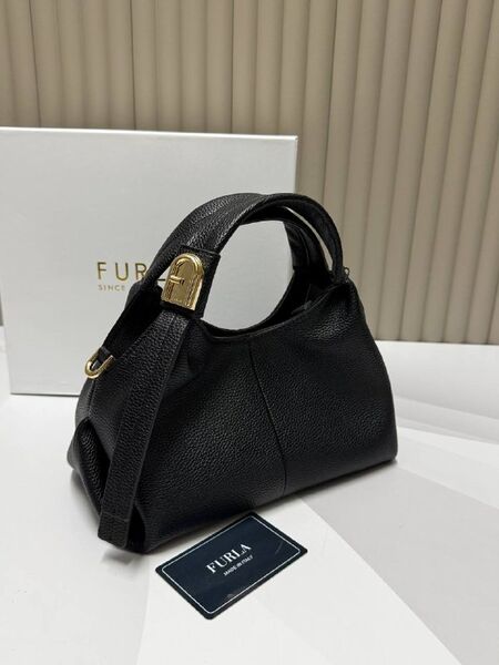 Cумка Furla женский кожа черный x1933544-1-2