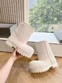 Женские ботинки Balenciaga Women's Alaska Fur Bootie женский замша белый h6487694-1-2