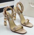 Босоножки Aquazzura женский кожа swift темно-бежевый 105447