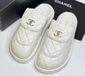 Сабо Chanel женский кожа белый 139995-1