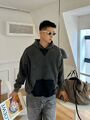 Худи Balenciaga мужской серый k0300085-1-2