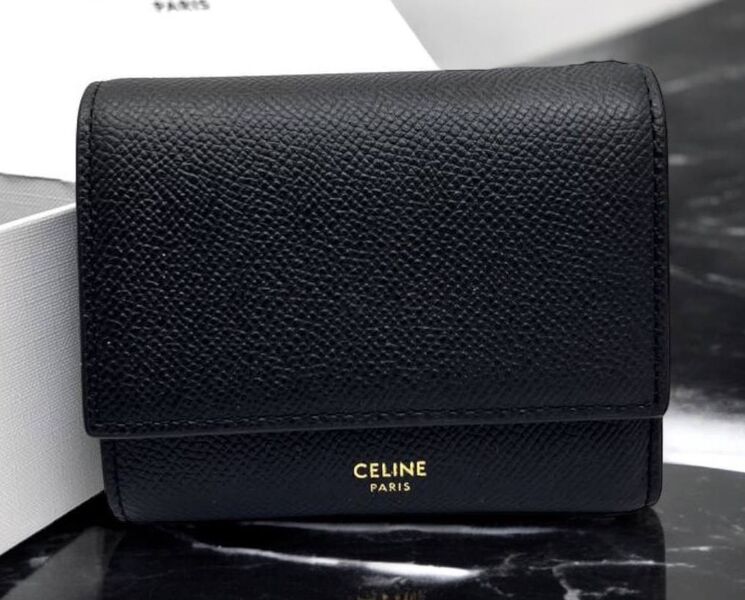Кошелек Celine женский кожа swift черный 156282