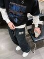 Мужские брюки Balenciaga мужской черный w9398992-1-6