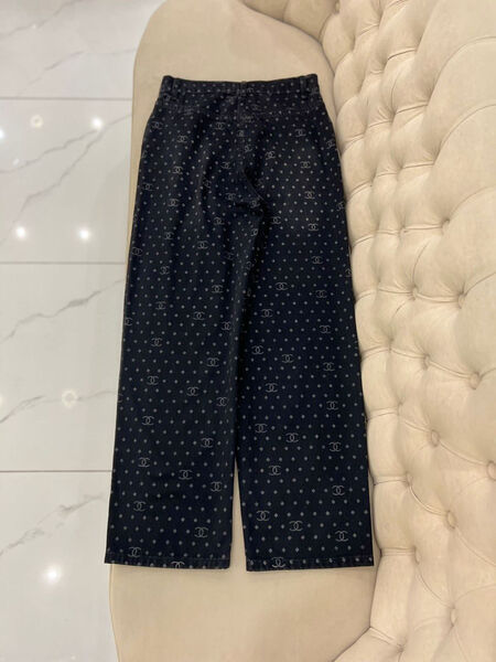 Джинсы Chanel женский джинса черный 116120