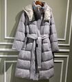 Пуховик Brunello Cucinelli женский графитовый 62296-1