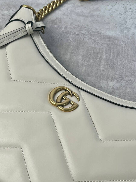 Сумка Gucci женский кожа белый 139725-3