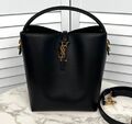 Сумка Saint Laurent Le 37 женский кожа черный 142724-1